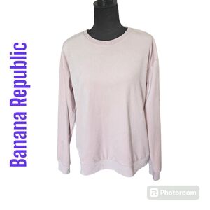 Banana Republic Velour Top